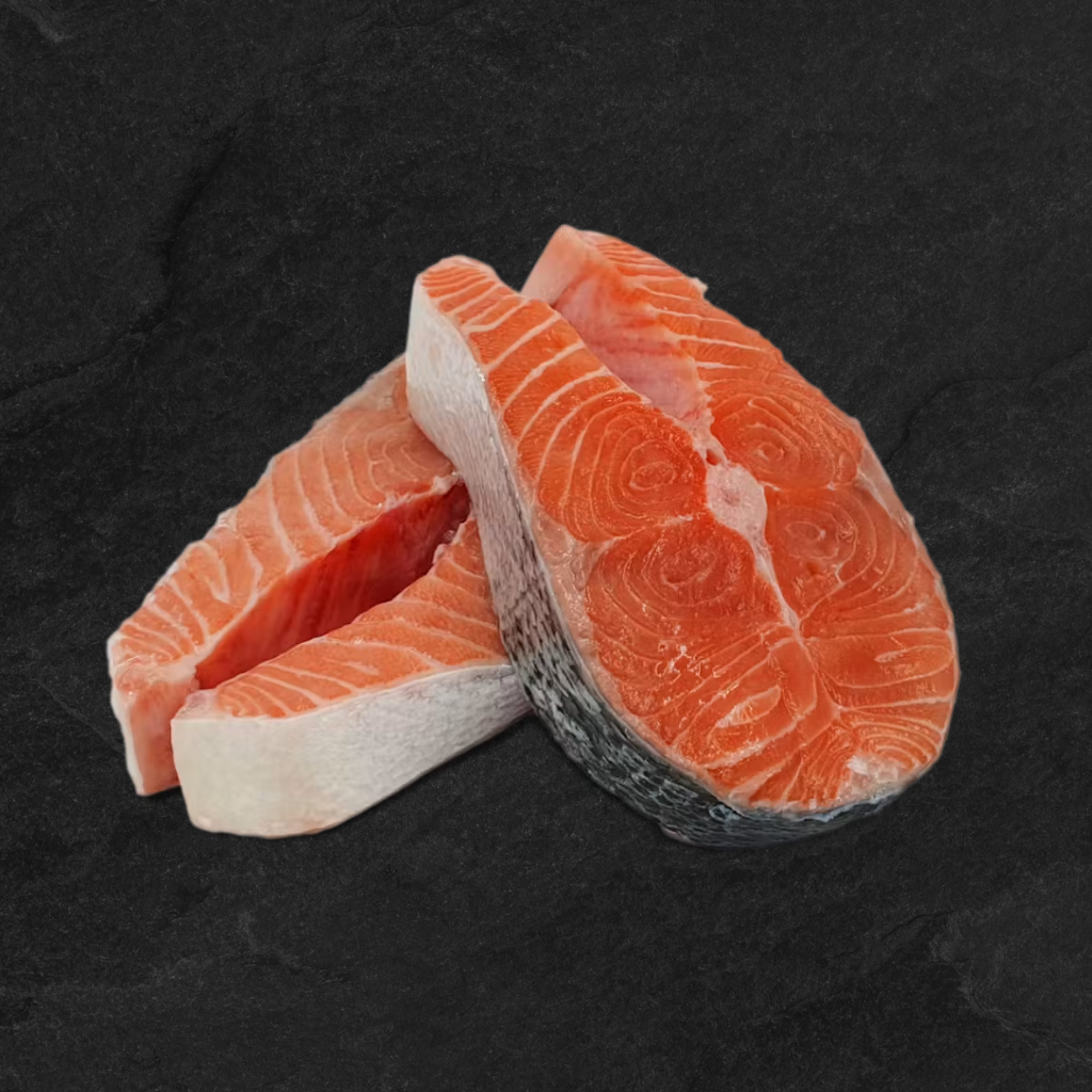 Šaldyti Atlantinės lašišos didkepsniai, 200-350g, 12kg